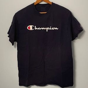 Champion T-shirt navy blue